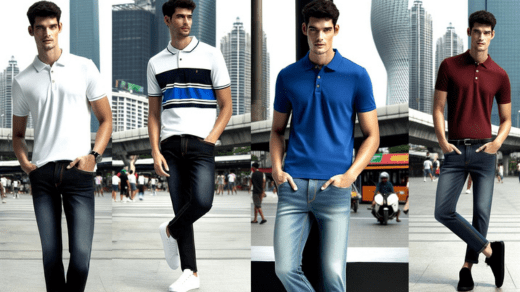 polo t shirts for men, white t-shirts, jeans